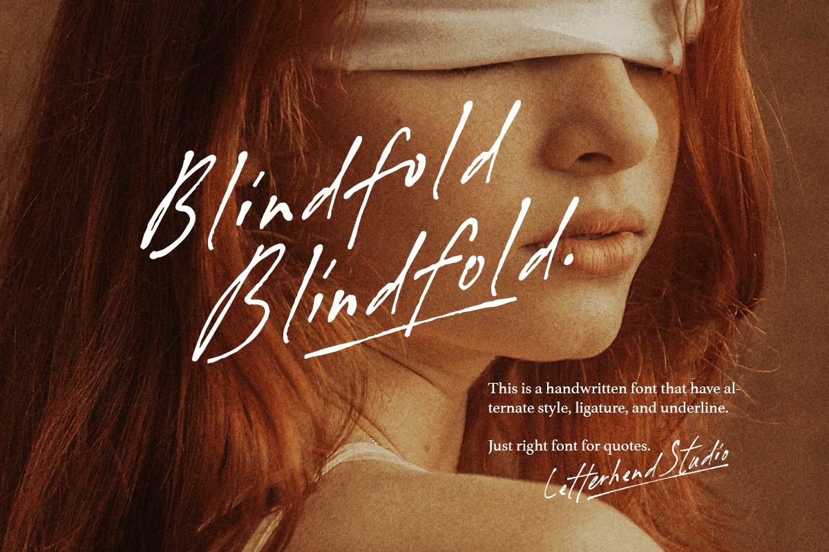 Blindfold Organic Signature freebies script alternative