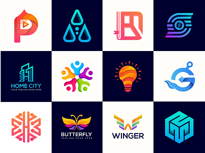 Modern logofolio, Logo Collections best logo brand logo branding colorful logo design design logo graphic design graphics graphics design icon logo lettermark logo logo logo design logo designer logo maker logomark logotype logotypes minimalist logo