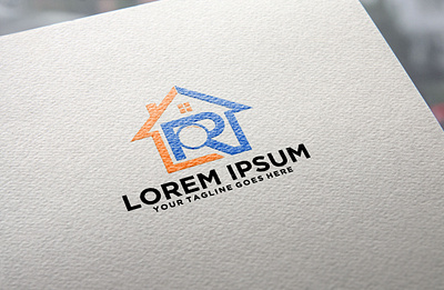 Home Listing Search R letter logo design home icon intial letter r listing logo search sign symbol