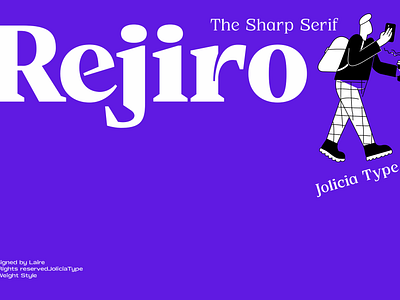 JT Rejiro | Sharp Serif | Free To Try Font old font