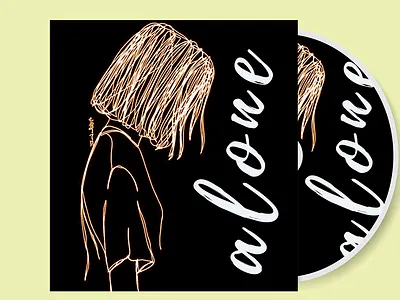 album cover album animation branding graphic design