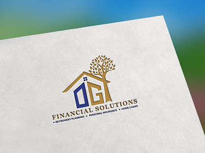 FINANCIAL SOLUTIONS LOGO DESIGN architecture logo branding businesslogo constructing creativelogo design dg letter logo financial logo financial solutions home home loan illustration logo logodesign modern personal insurance logo realestate logo retirement planning