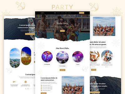 Party Miami branding graphic design modern design party design profesional design ui uiux design