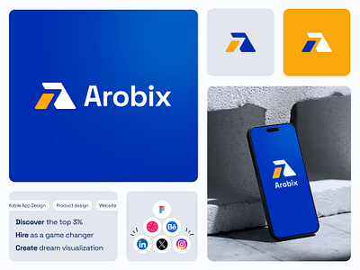 Arobix Design Branding agency agency branding arobix design brand brand design brand identity branding branding design design graphic design guidelines illustration logo logo branding logo design logo mark mockup product design typography visual identity