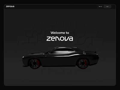 Zenova - Web Experience 3d animation branding car car rental design dora graphic design iconography icons illustration interaction logo motion graphics ui uiux vector visual design web wed 3.0
