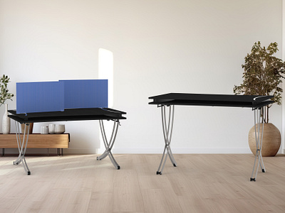CURVY DESK 3d design design desk design forniture product design render wood design
