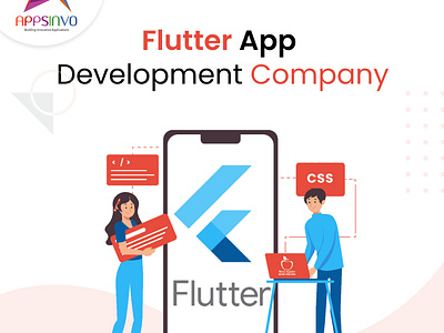Best Flutter App Development Company in Delhi NCR : Appsinvo animation branding graphic design logo motion graphics