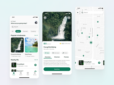 Plan Trip Mobile App android app booking card design ios iphone list maps mobile mobile app plan search tab trip ui uiux user experience user interface ux