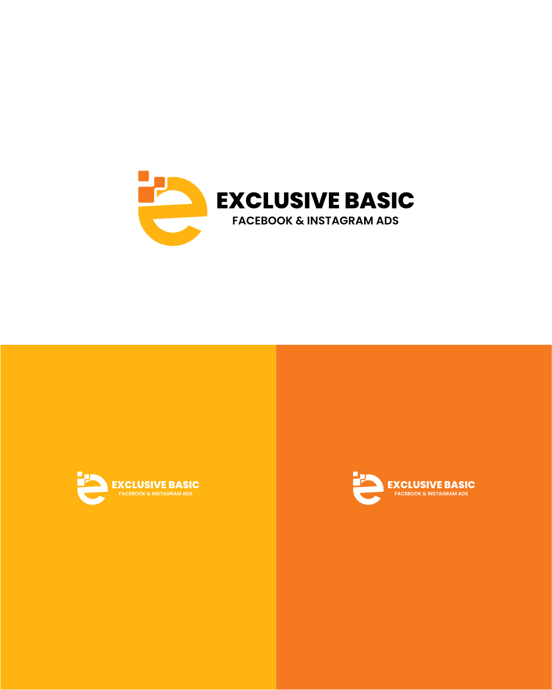 Exclusive Basic's Brand Identity branddesign brandidentity branding lettermark logo logodesign professionallogo