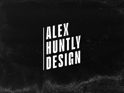 Alex Huntly Design • Logo Concept alex brandidentity branding concept design designer graphic design huntly logo vector