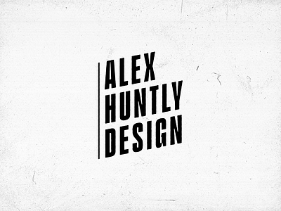 Alex Huntly Design • Logo Concept alex alex huntly brand brandidentity branding concept design designer graphic design graphic designer logo vector