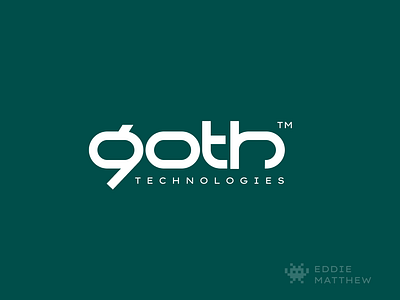 Goth - Logo Design branding design figma logo modern logo