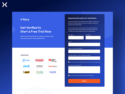 Free Trial Landing Page /Lead generation design dribbble shot free trial free trial landing page landing page design landingpage lead generation ui ux