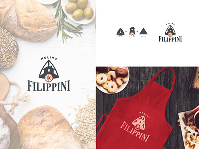 Logo Branding - Molino Filippini art branding concept design food logo graphic design illustration logo logo branding logo by udara logo design logo designer minimalist udara jayasanka udarts ui