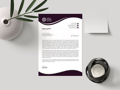 Company Letterhead Design.! branding company letterhead design.! graphic design logo motion graphics ui