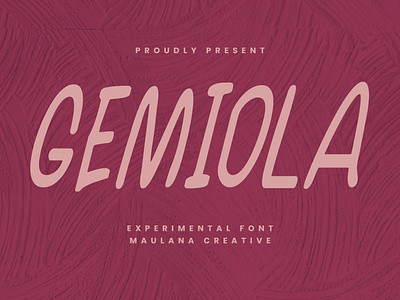 Gemiola Display Font branding font fonts graphic design logo nostalgic