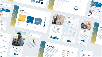 Dementia App app dementia design design system deutsch elderly enterprise design german ui ui design uiux user experience user interface ux ux design