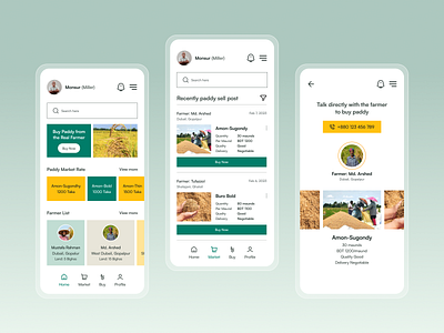 Agriculture e-commerce app agriculture agriculture app agriculture ecommerce app design app designer app mockup case study dhan ecommerce app farmer app ifarmer jaynal abedin mobile app design paddy paddy app product design ui designer uiux case study uiux design uiux designer