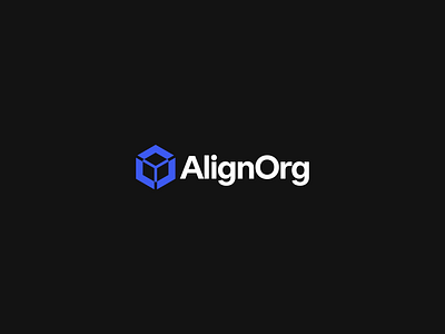 AlignOrg - Logo branding graphic design identity logo visual identity