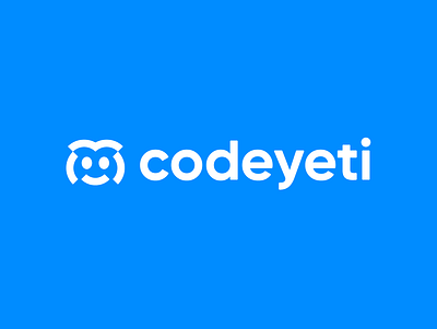 Code Yeti - logo design branding code geometric identity logo mascot modern software symbol yeti
