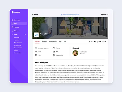 SaaS UI design amsterdam app branding dashboard design graphic design platform saas software ui ux