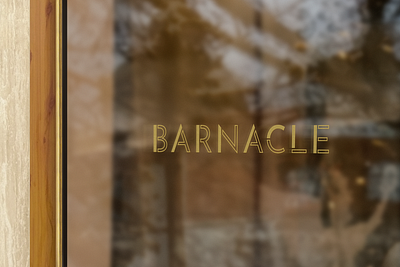 Barnacle brand brand identity eatery food market liverpool logo restaurant