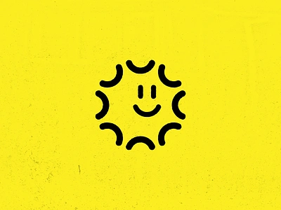 Sunshine • Character Logo Concept character concept design dirt distressed graphic design grunge logo mascot sunshine vector