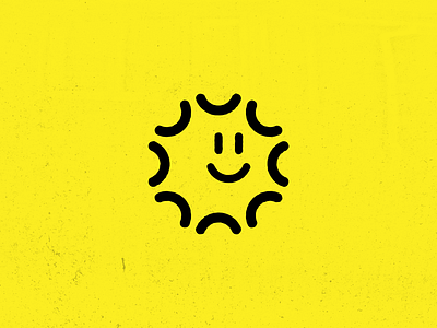 Sunshine • Character Logo Concept character concept design dirt distressed graphic design grunge logo mascot sunshine vector