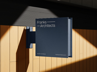 Franks Architects architect architect brand architecture brand brand identity logo