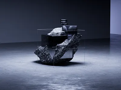 Set in stones 3d branding c4d crislabno design graphic design illustration render