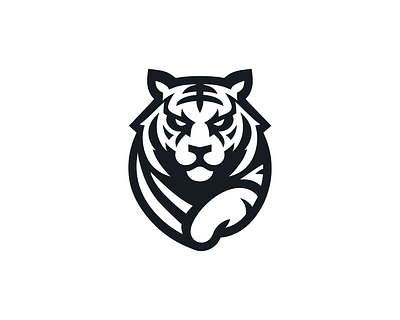 Tiger Logo animal branding design graphic design icon illustration logo tiger typography ui ux vector