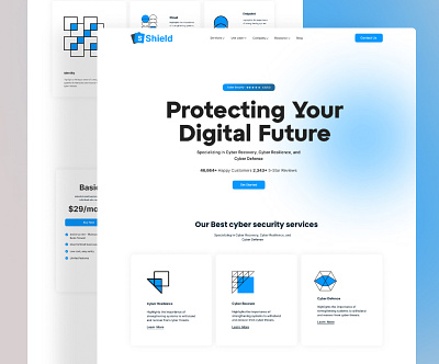 Cyber security website homepage design best landing page best ui cyber security homepage cyber security landing page cyber security website cyber ui cyber website design homepage design landing page security ui ui ux web ui website landing page website ui