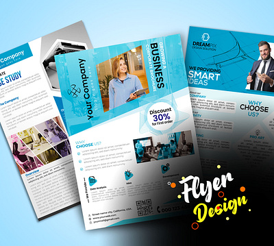 Corporate Flyer Design banner branding brochure company design flyer flyer design graphic design illustration logo mhshanto3311 photoshop school social media post vector