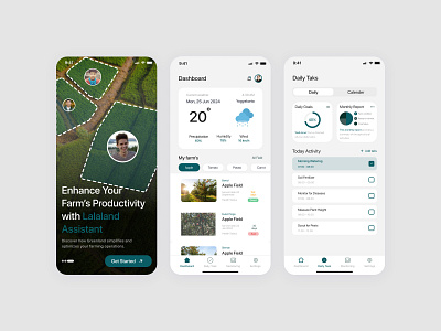 #Exprolation - Lalaland Asisstant agriculture agriculture design app agriculture mobile app farm farm mobile app mobile app mobile app design ui uiux