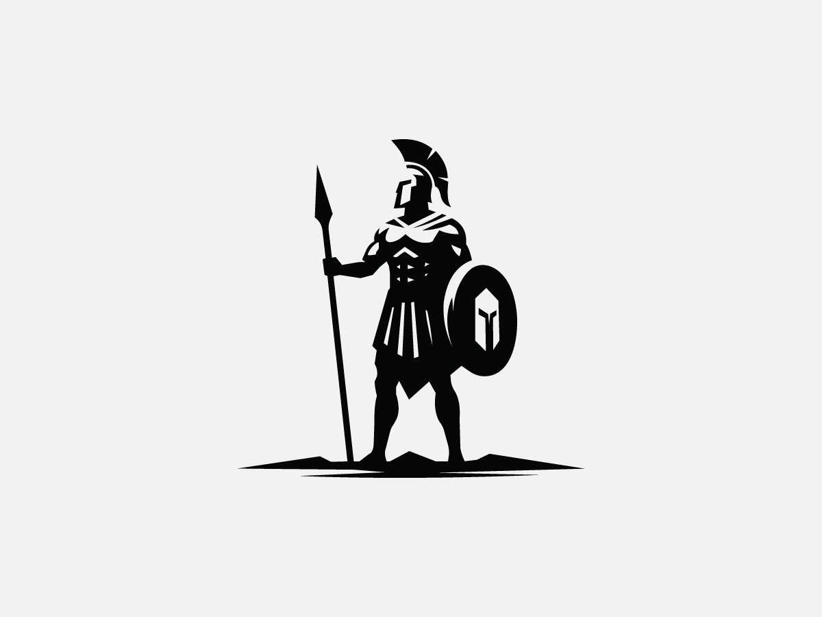 Spartan Warrior Logo by Br@hmm@ on Dribbble