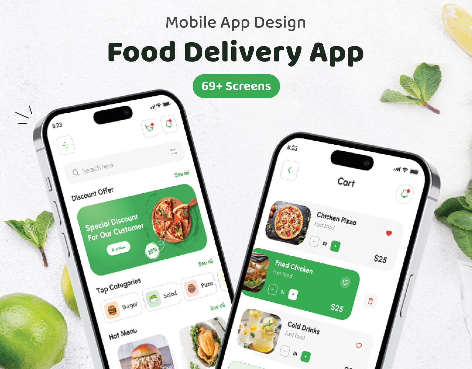 Food Delivery App UI/UX Design appdesign appinterface deliveryapp deliveryservice digitaldesign ecommerce foodapp foodappdesign fooddelivery fooddeliveryui foodie foodordering foodui mobileapp mobileui restaurantapp uitrends uiux uiuxdesign userinterface