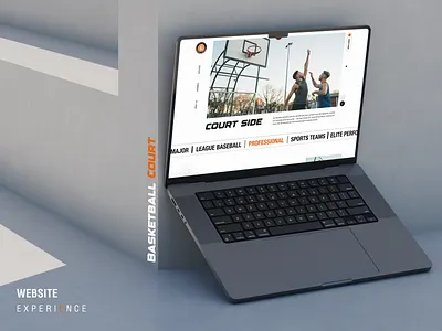 Basketball Court Website branding designer figma figmacommunity graphic design landingpagedesigner logo mockupdesign sports sportswebsite techwebsite ui uidesigner uxdesigner uxuidesign