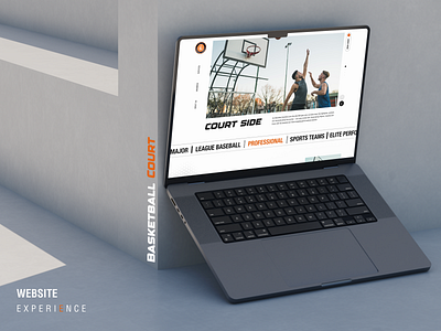 Basketball Court Website branding designer figma figmacommunity graphic design landingpagedesigner logo mockupdesign sports sportswebsite techwebsite ui uidesigner uxdesigner uxuidesign