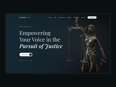 Summit Law - Design Concept design concept figma figmadesign ui uidesign uiux