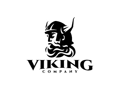 Viking Logo beard design face guardian head helmet horn logo logo design logos man ocean people pirate ship silhouette viking vikings