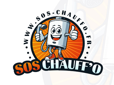 Logo Design for SOS Chauffo best logo 2024 best water tank logo create mascot funny and playful mascot funny character mascot logo logo design for plumber business logo design for plumbing logo designs logo making mascot mascot design for water plumber mascot logo mascot logo design mascot logo for water plumber playful mascot playful mascot logo design water plumber logo design water pump logo design water tank logo design water tank mascot logo