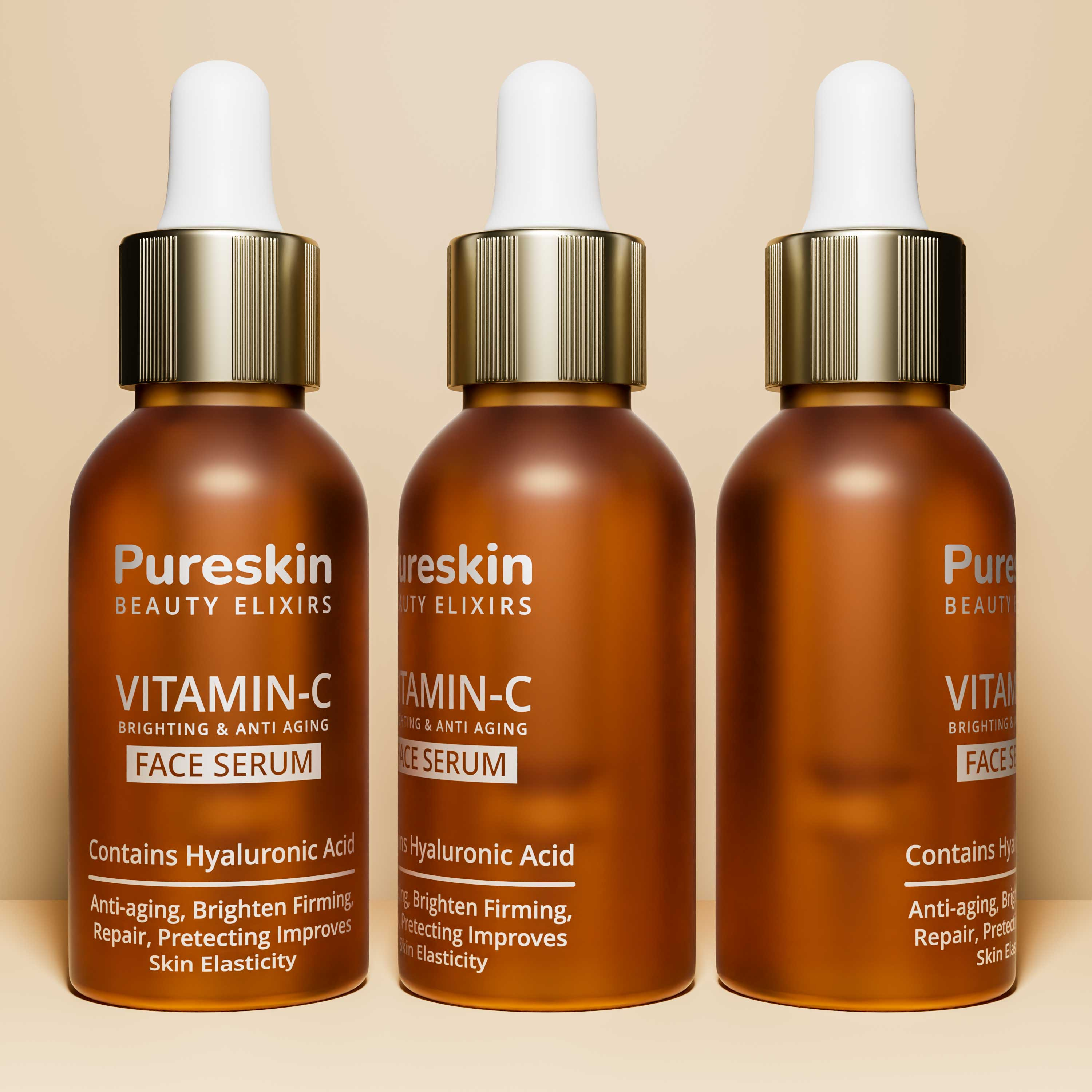 3d Product Visualization 3d 3d rendering amazon listing image branding serum label design vitamin c serum