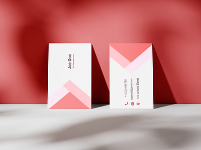 Corporate Business Card Template branding business card corporate design design graphic design