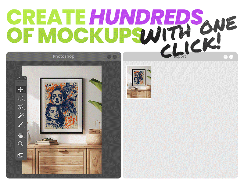 MockupBatch - UXP Photoshop Plugin add on