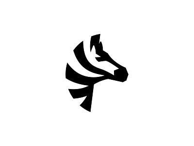 Zebra Head Logo africa animal design head horse logo logo design logos minimal safari savannah simple vector wild zebra zebras zoo