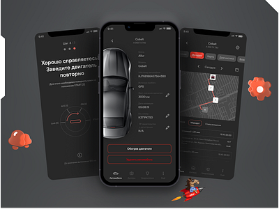 Mobile App and Landing Page for a car manufacturer "Allur" android app design car ios mobile mobile app mobile app design mobile design mobile ui ui ui design ui ux uidesign user experience user interface userinterface ux ux design uxdesign uxui