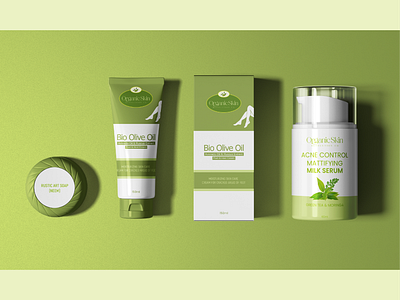 Bio Olive Oil. Logo and Product Packaging design beauty box design branding cosmetic cream graphic design label logo organic packaging packaging design product packaging skin care wellness women