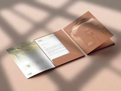 Gaia Agro Branding Folder design branding businesscard design folder graphic design logo print ui