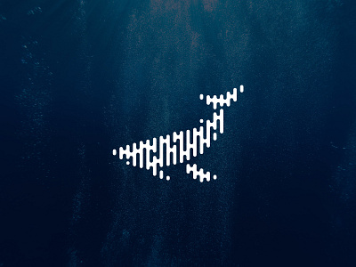 Sound of the Sea Logo affinity designer animal audio branding creative design fish graphic design illustration logo music ocean sea song sound vector water wave whale wild