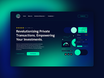 Clearlist | Innovative Landing Page Design secondary transactions